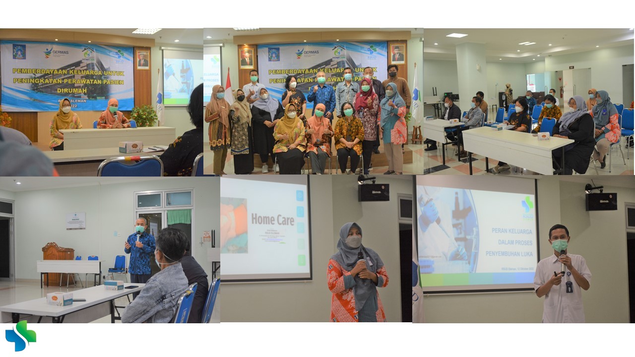 Home Care RSUD Sleman bersama Keluarga Pasien